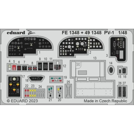 PV-1 48 ACADEMY - Eduard Accessories FE1348