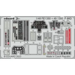 F-86D 48 REVELL - Eduard Accessories FE1350
