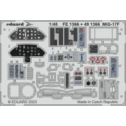 MiG-17F 1/48 AMMO, 1/48 - Eduard Accessories FE1366
