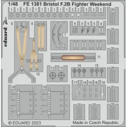 Bristol F.2B Fighter Weekend 1/48 EDUARD, 1/48 - Eduard Accessories...