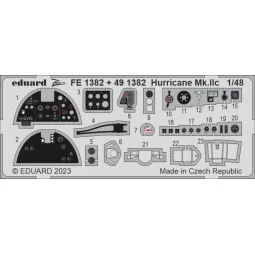 Hurricane Mk.IIc 1/48 ARMA HOBBY - Eduard Accessories FE1382