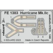 Hurricane Mk.IIc seatbelts STEEL 1/48 ARMA HOBBY - Eduard Accessori...