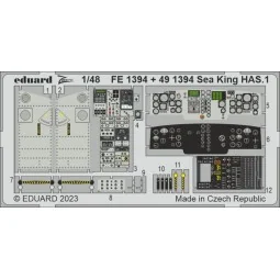 Sea King HAS.1 1/48 AIRFIX, 1/48 - Eduard Accessories FE1394