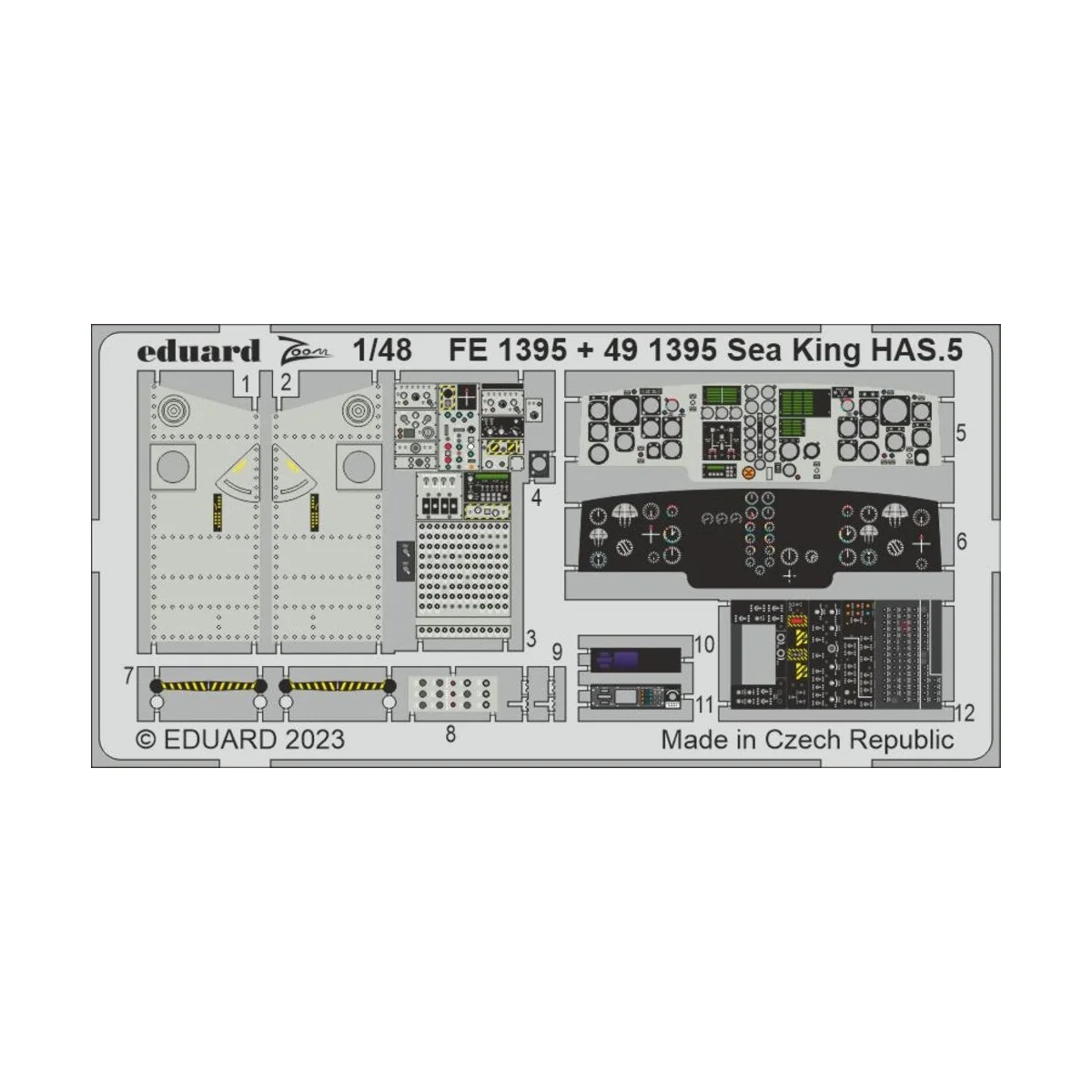 Sea King HAS.5 1/48 AIRFIX - Eduard Accessories FE1395