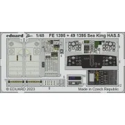 Sea King HAS.5 1/48 AIRFIX, 1/48 - Eduard Accessories FE1395