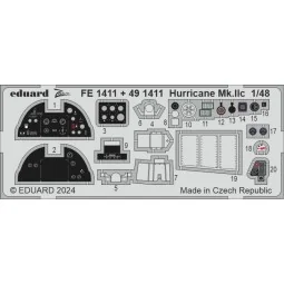 Hurricane Mk.IIc 1/48 - Eduard Accessories FE1411