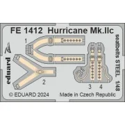 Hurricane Mk.IIc seatbelts STEEL, 1/48 - Eduard Accessories FE1412