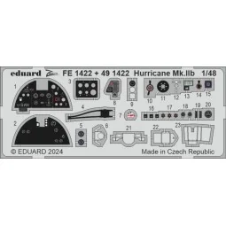 Hurricane Mk.IIb 1/48 ARMA HOBBY - Eduard Accessories FE1422