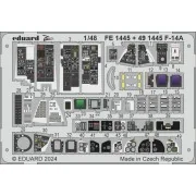 F-14A GREAT WALL HOBBY, 1/48 - Eduard Accessories FE1445