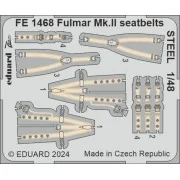 Fulmar Mk.II seatbelts STEEL - Eduard Accessories FE1468