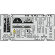 A-4B, 1/48 - Eduard Accessories FE1473