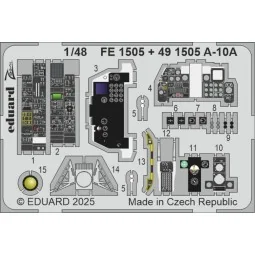 A-10A GREAT WALL HOBBY, 1/48 - Eduard Accessories FE1505