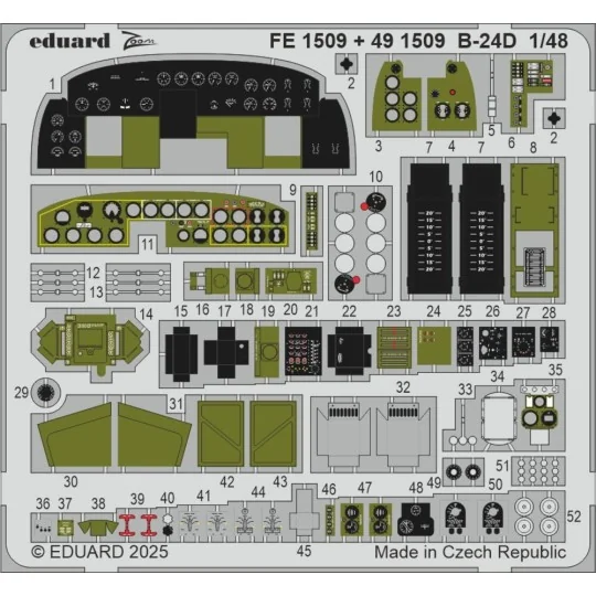 B-24D HOBBY BOSS - Eduard Accessories FE1509
