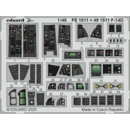 F-14D GREAT WALL HOBBY, 1/48 - Eduard Accessories FE1511
