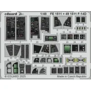 F-14D GREAT WALL HOBBY - Eduard Accessories FE1511
