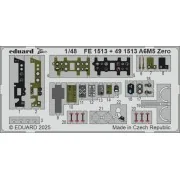 A6M5 Zero FINE MOLDS, 1/48 - Eduard Accessories FE1513