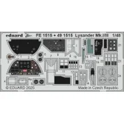 Lysander Mk.I/III AIRFIX - Eduard Accessories FE1515