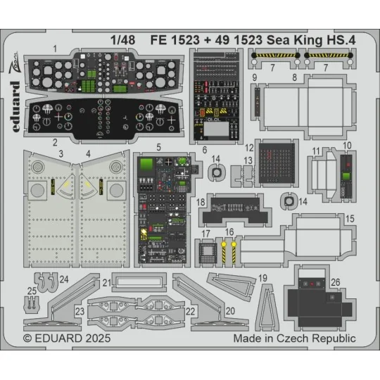 Sea King HC.4 AIRFIX, 1/48 - Eduard Accessories FE1523