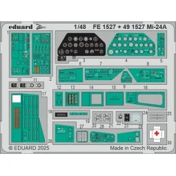 Mi-24A TRUMPETER - Eduard Accessories FE1527