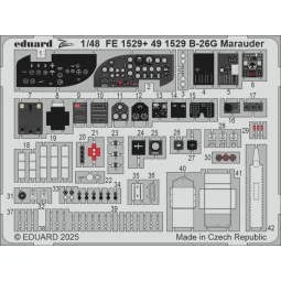 B-26G Marauder ICM - Eduard Accessories FE1529