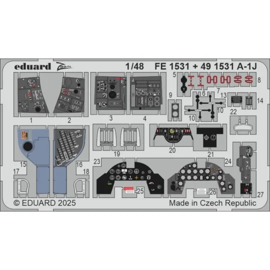 A-1J TAMIYA - Eduard Accessories FE1531
