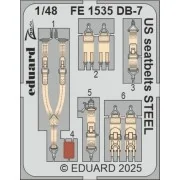DB-7 Boston III US seatbelts STEEL HKM, 1/48 - Eduard Accessories F... DB-7 Boston III US seatbelts STEEL HKM, 1/48 - Eduard Accessories F...