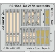 Do 217K seatbelts STEEL ICM - Eduard Accessories FE1543