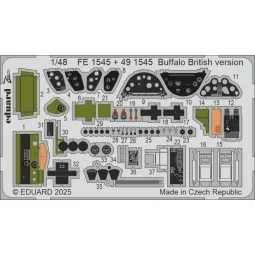 Buffalo British version TAMIYA, 1/48 - Eduard Accessories FE1545