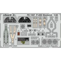 P-40E Weekend 1/48 for Eduard - Eduard Accessories FE1557