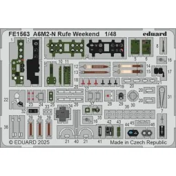 A6M2-N Rufe Weekend for Eduard, 1/48 - Eduard Accessories FE1563