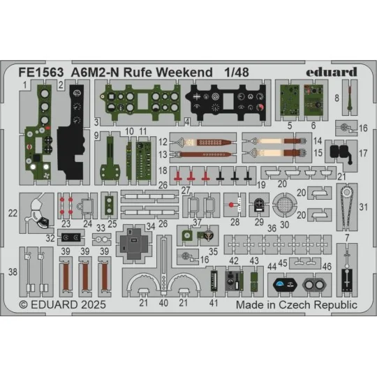 A6M2-N Rufe Weekend for Eduard - Eduard Accessories FE1563