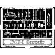 F4U-1 Corsair, 1/48 - Eduard Accessories FE103