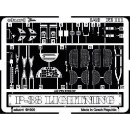 P-38 Lightning, 1/48 - Eduard Accessories FE111