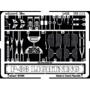 P-38 Lightning - Eduard Accessories FE111