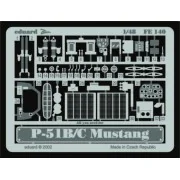 P-51B/C Mustang, 1/48 - Eduard Accessories FE140 P-51B/C Mustang, 1/48 - Eduard Accessories FE140