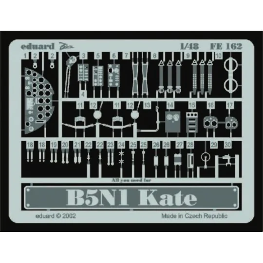 B5N1 Kate - Eduard Accessories FE162
