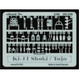 Ki-44 Shoki/Tojo, 1/48 - Eduard Accessories FE163