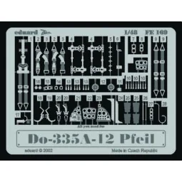 Dornier Do 335A-12 Pfeil, 1/48 - Eduard Accessories FE169