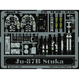 Junkers Ju-87B Stuka, 1/48 - Eduard Accessories FE200