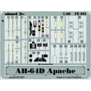 AH-64D Apache - Eduard Accessories FE201
