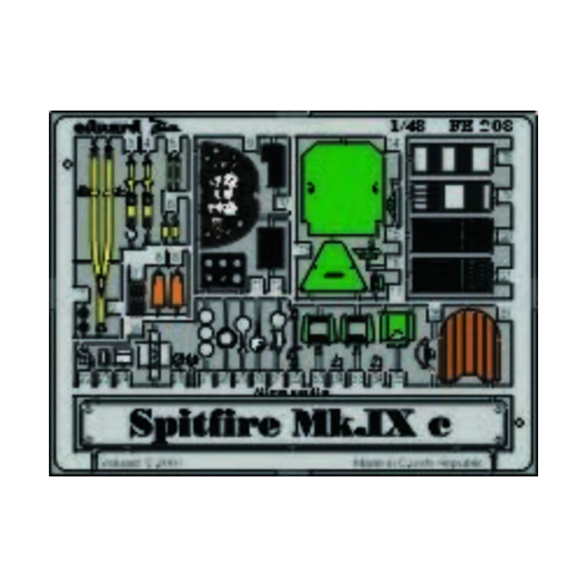 Spitfire Mk.Ixc, 1/48 - Eduard Accessories FE203