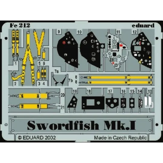 Swordfish Mk.I, 1/48 - Eduard Accessories FE212