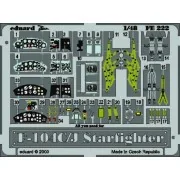 F-104C/J Starfighter, 1/48 - Eduard Accessories FE222
