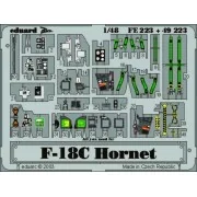 F-18C Hornet - Eduard Accessories FE223