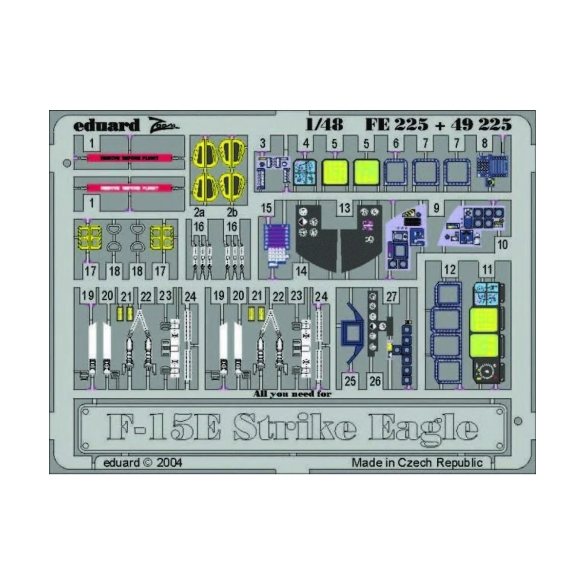 F-15E Strike Eagle - Eduard Accessories FE225