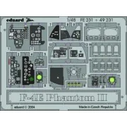 P-4E Phantom II, 1/48 - Eduard Accessories FE231 P-4E Phantom II, 1/48 - Eduard Accessories FE231