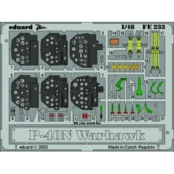 P-40N Warhawk - Eduard Accessories FE233