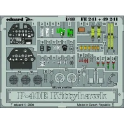 P-40E Kittyhawk, 1/48 - Eduard Accessories FE241