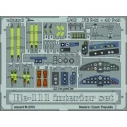 Heinkel He 111, Interior set - Eduard Accessories FE245