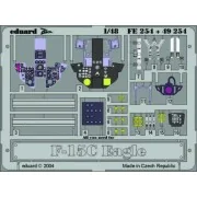 F-15C Eagle, 1/48 - Eduard Accessories FE254